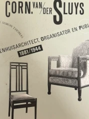 Art Deco Amsterdamse School Lounge Chair by Cornelis van der Sluys, 1918